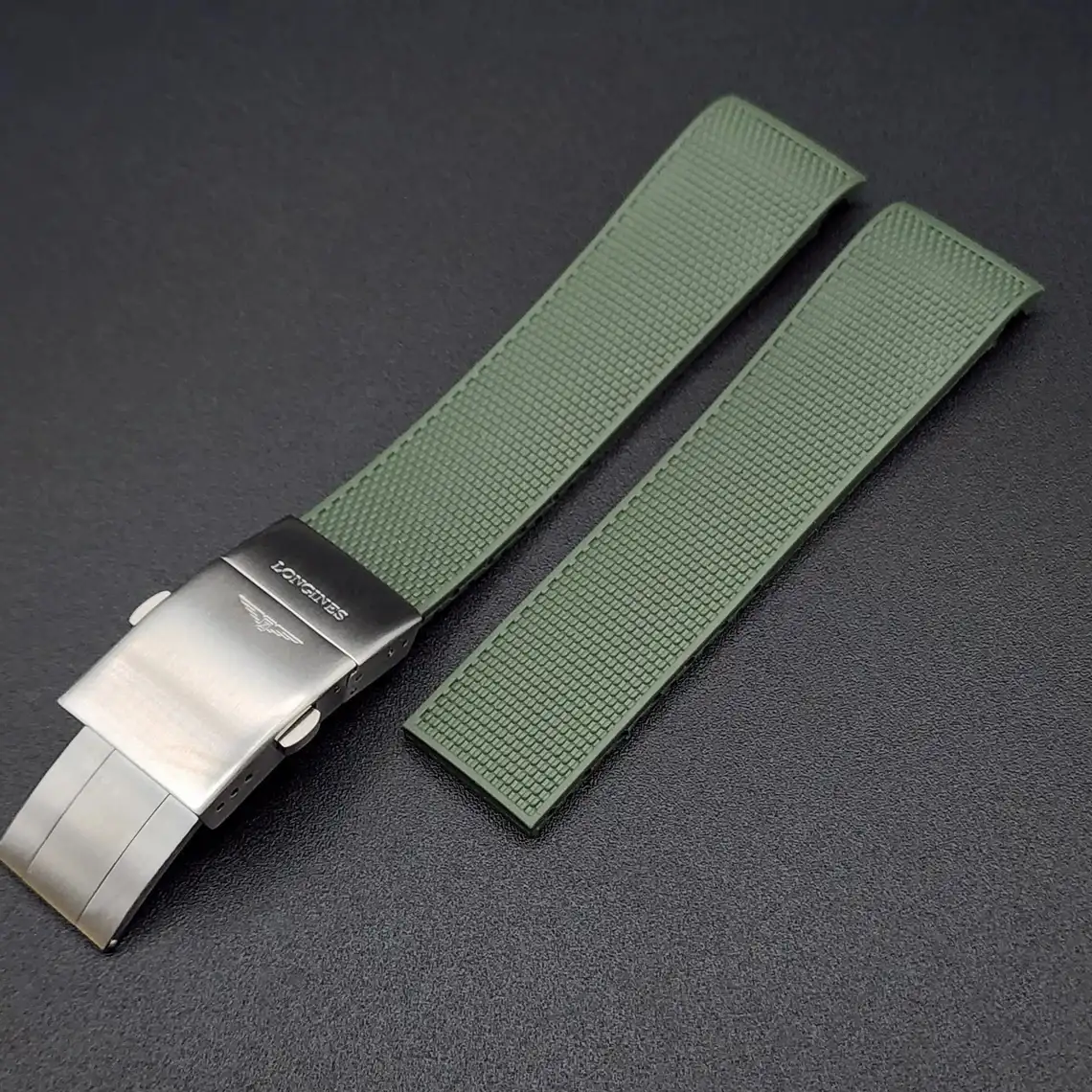 Rubber Strap for Longines