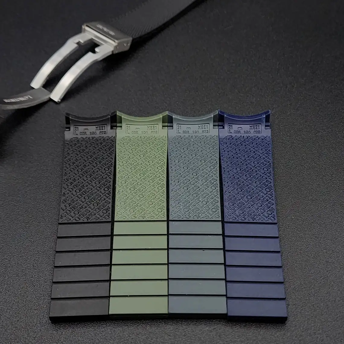 Rubber Strap for Longines Conquest Hydroconquest L3 Series 21mm - Image 5