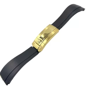 Bracelet en caoutchouc Oysterflex 20 mm pour Rolex Submariner | Yacht-Master | Daytona | Montre GMT