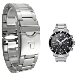 Stainless Steel Bracelet for Tissot Seastar T120 T120417A, T120417 Watch -22mm