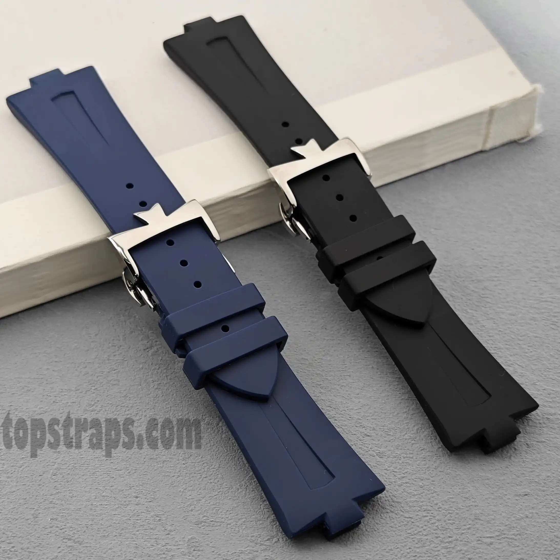 Rubber Strap for Vacheron Constantin Overseas VC 47450 VC 49020 - Image 6