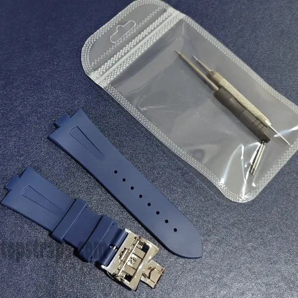 Rubber Strap for Vacheron Constantin Overseas VC 47450 VC 49020 - Image 5