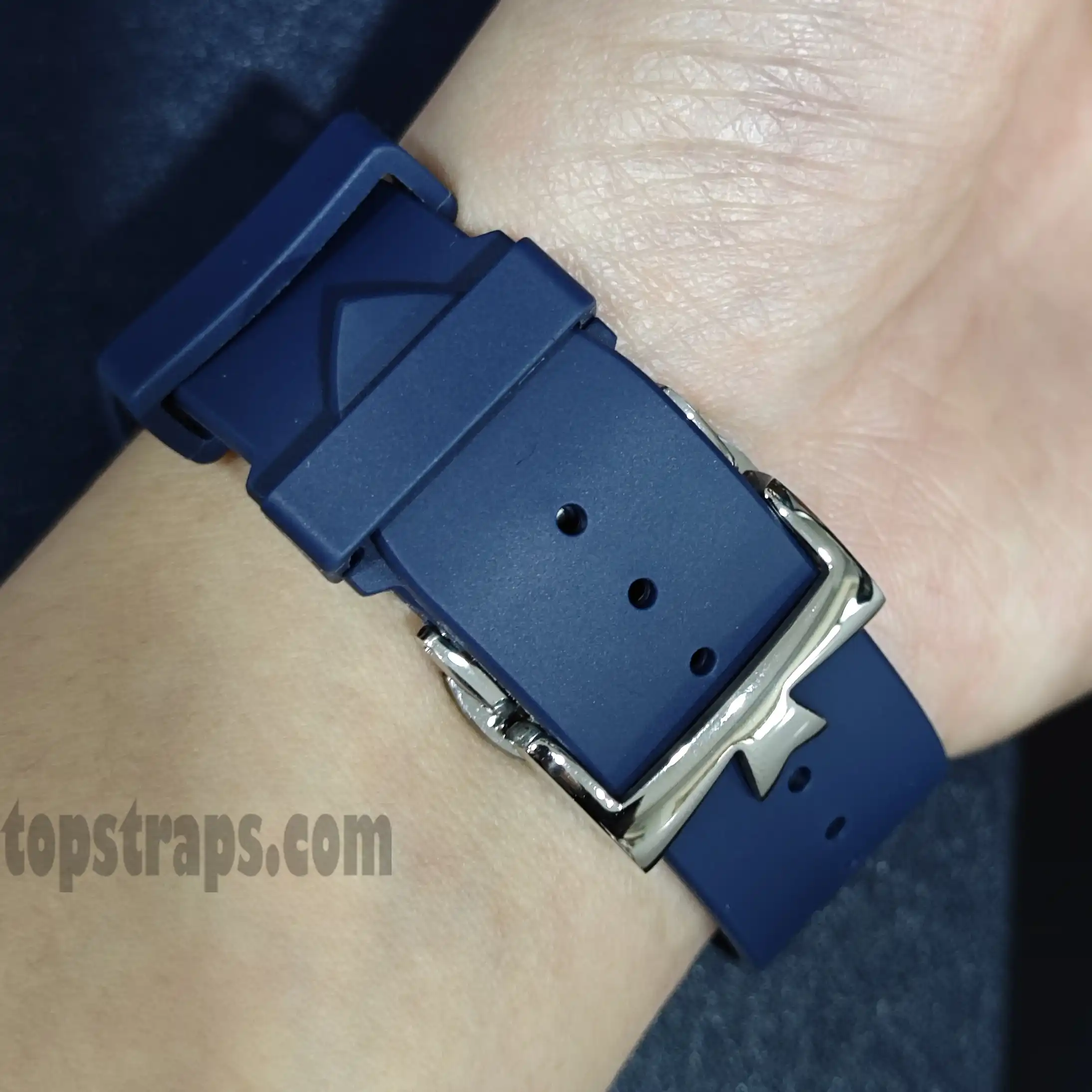 Rubber Strap for Vacheron Constantin Overseas VC 47450 VC 49020 - Image 3