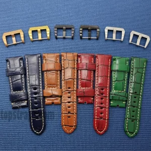 Leather Strap for Panerai PAM Watch 22/24/26mm