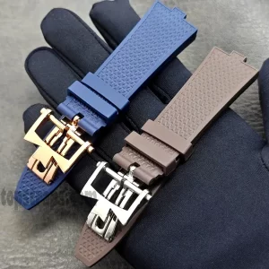 FKM Fluoro Rubber Strap for Vacheron Constantin VC 4500V 5500V 7900V