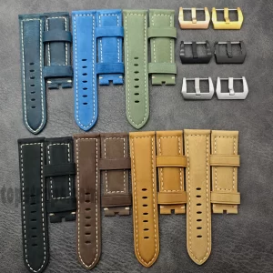 Leather Band for Panerai Luminor Marina PAM 441/111 22/24mm