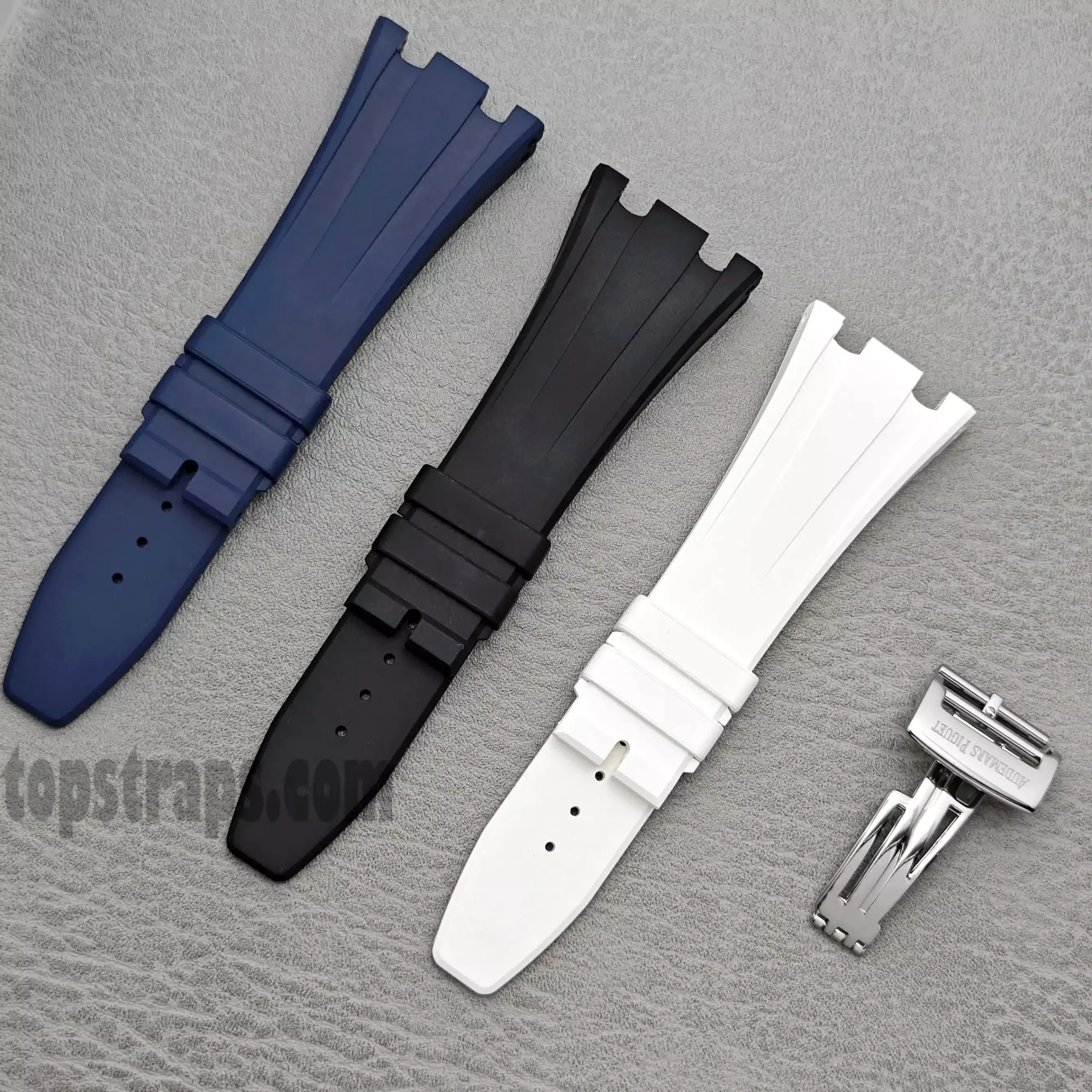Rubber Strap for AP Royal Oak Audemars Piguet 15400/15500 - 26mm - Image 3
