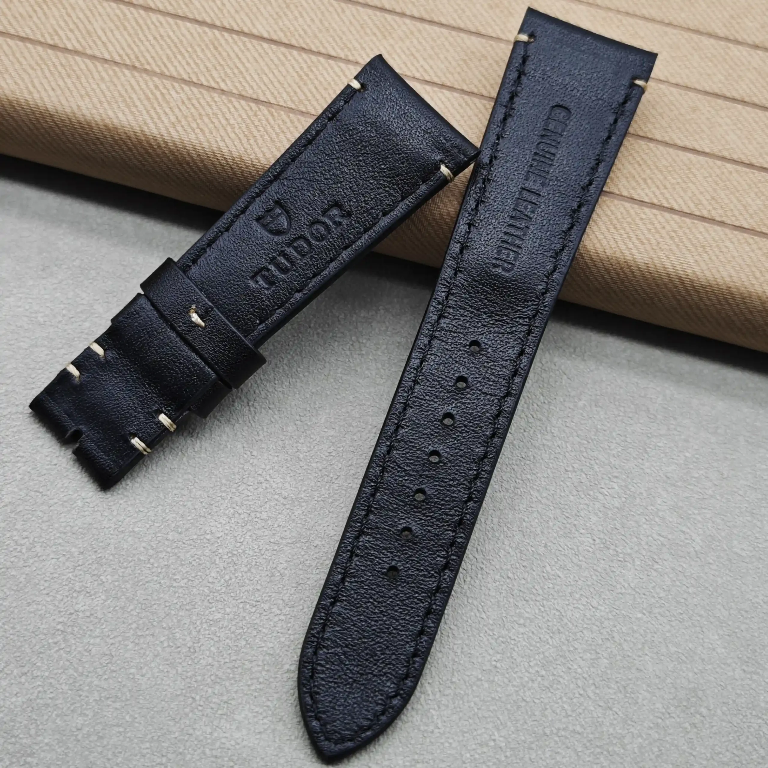 Leather Strap for Tudor Black Bay 22mm - Image 9